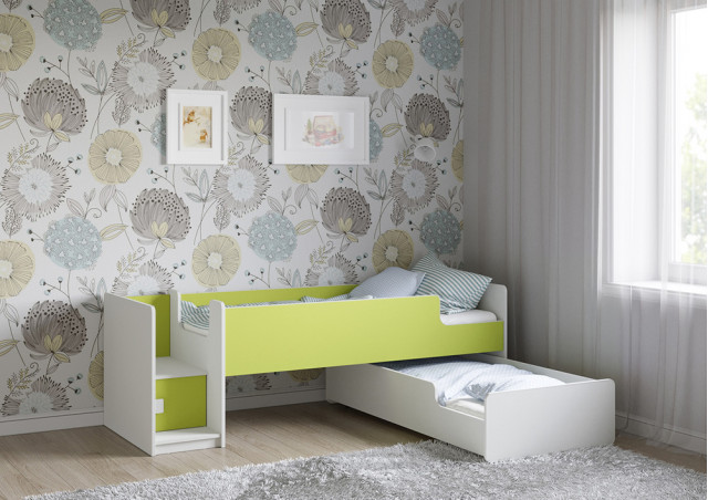 Детская выкатная кровать Легенда К302.41 в Волжском