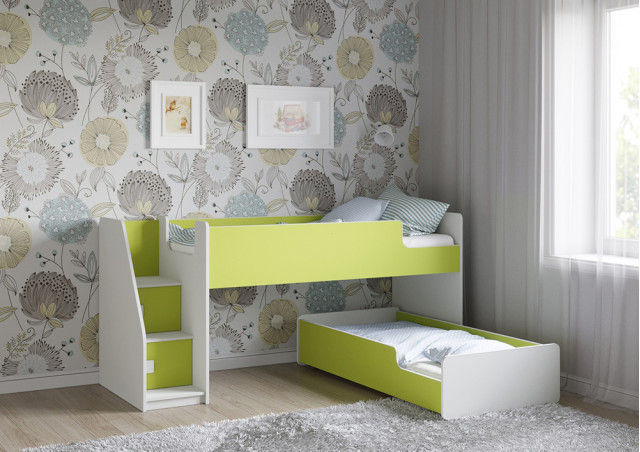 Детская выкатная кровать Легенда К402.41 в Волжском